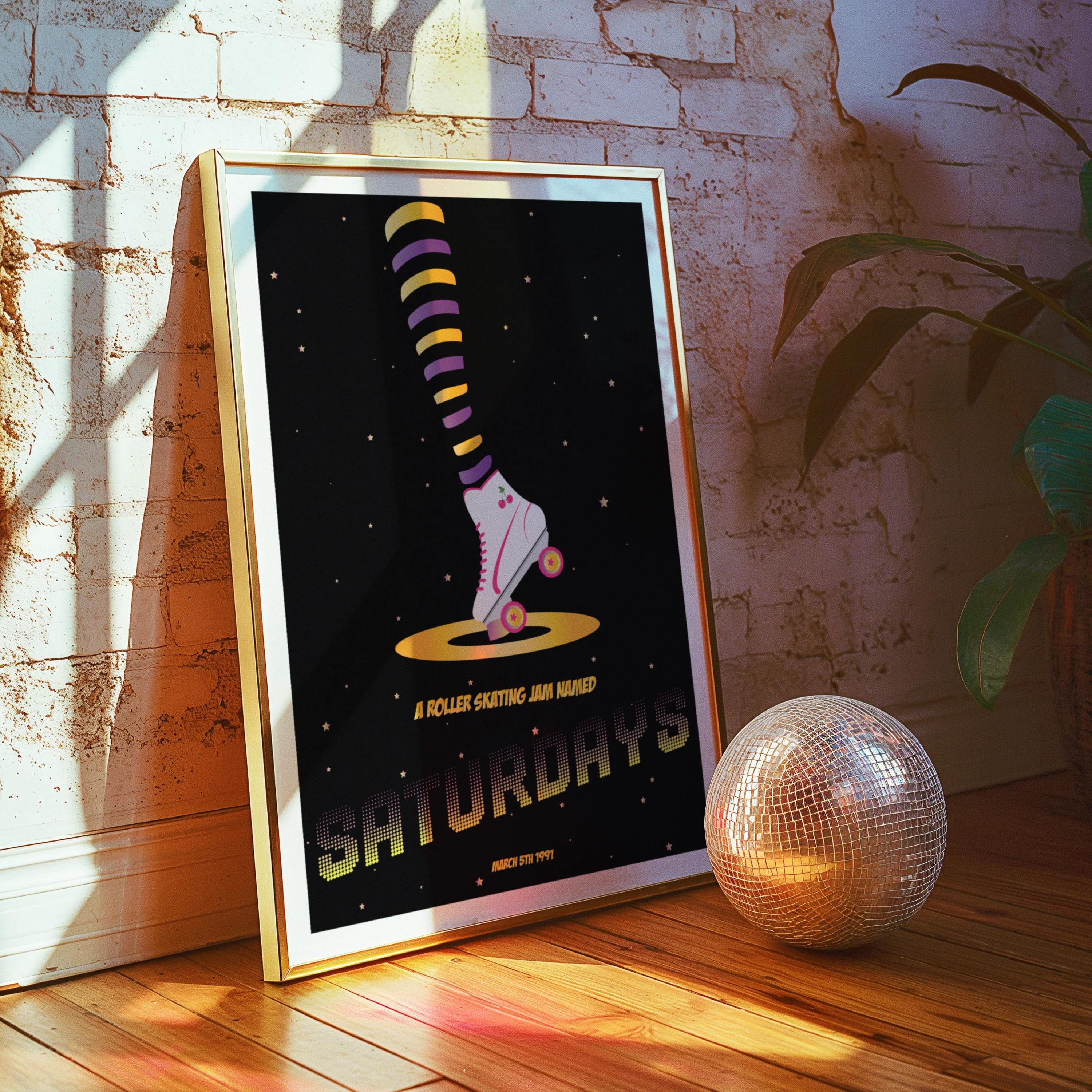 A Roller Skating Jam Poster - Image 3
