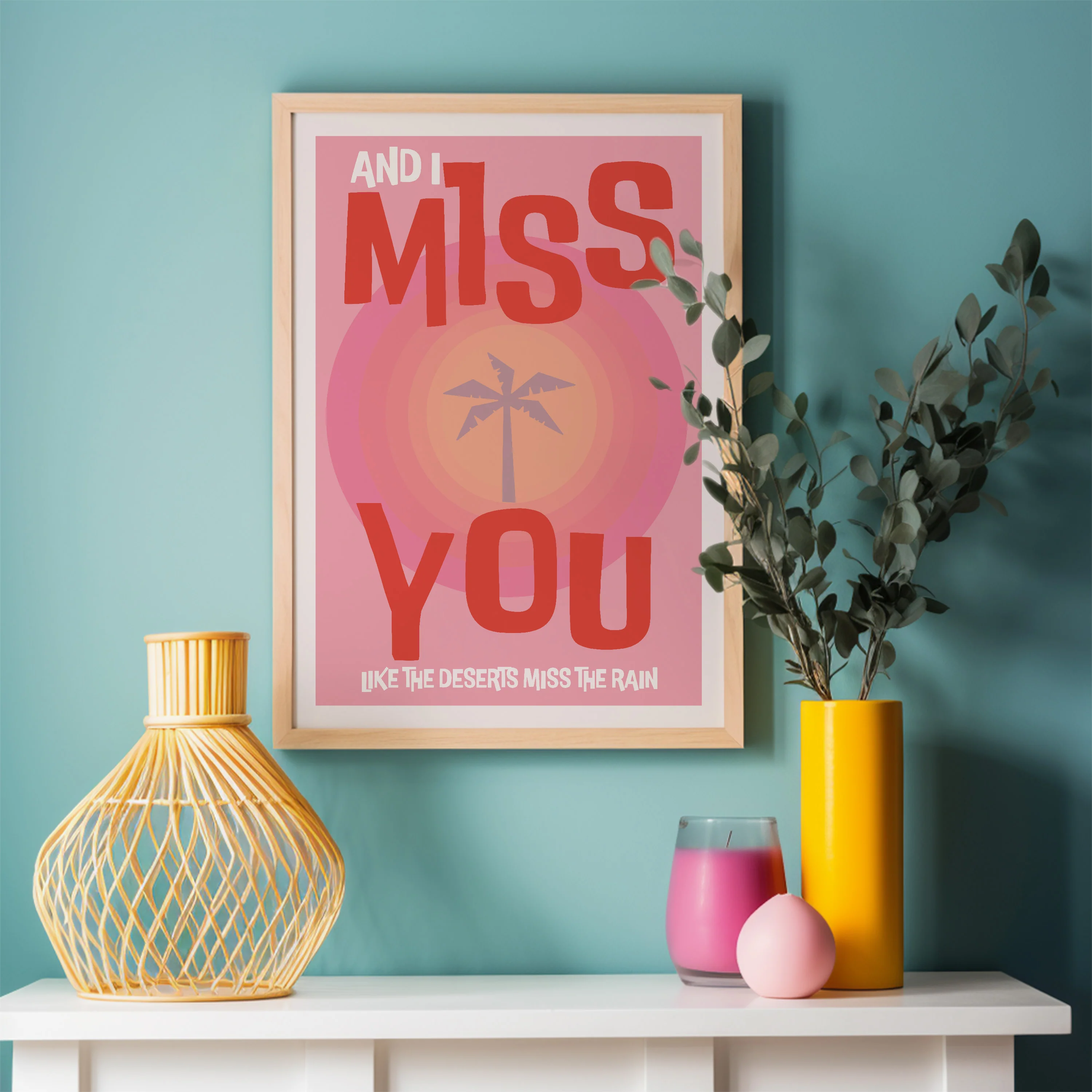 And I Miss You Poster - Image 4