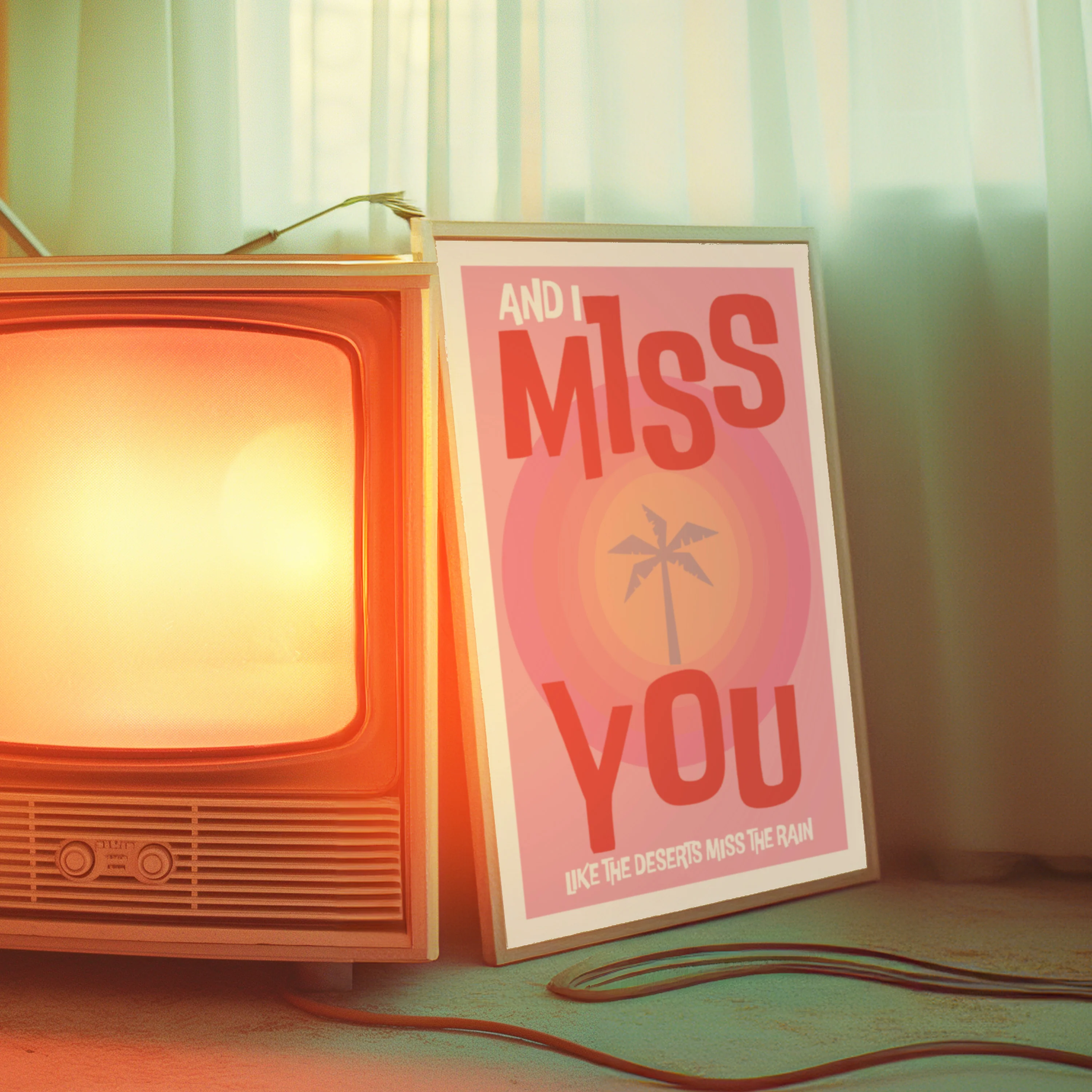 And I Miss You Poster - Image 5