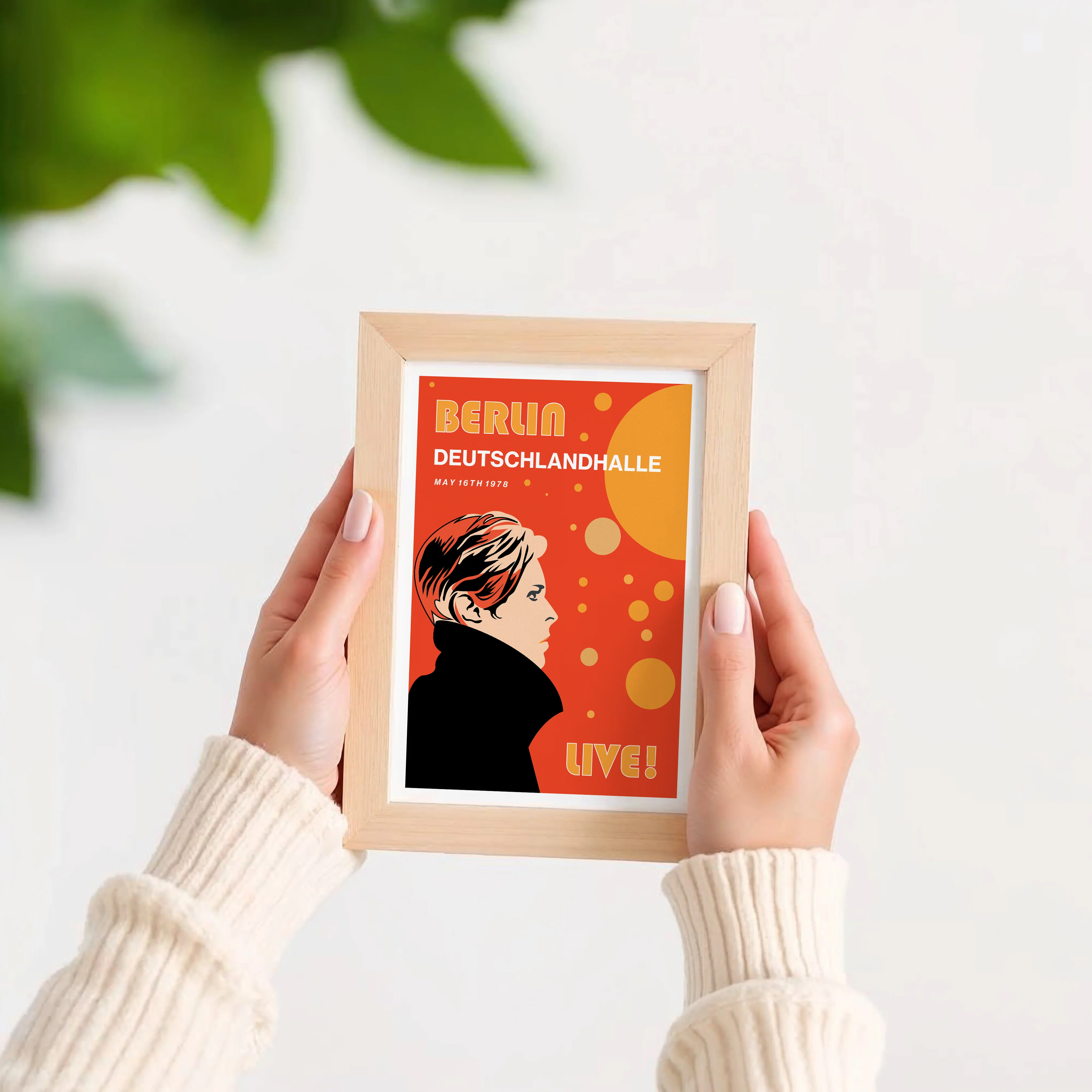 Bowie Berlin Concert Poster - Image 12