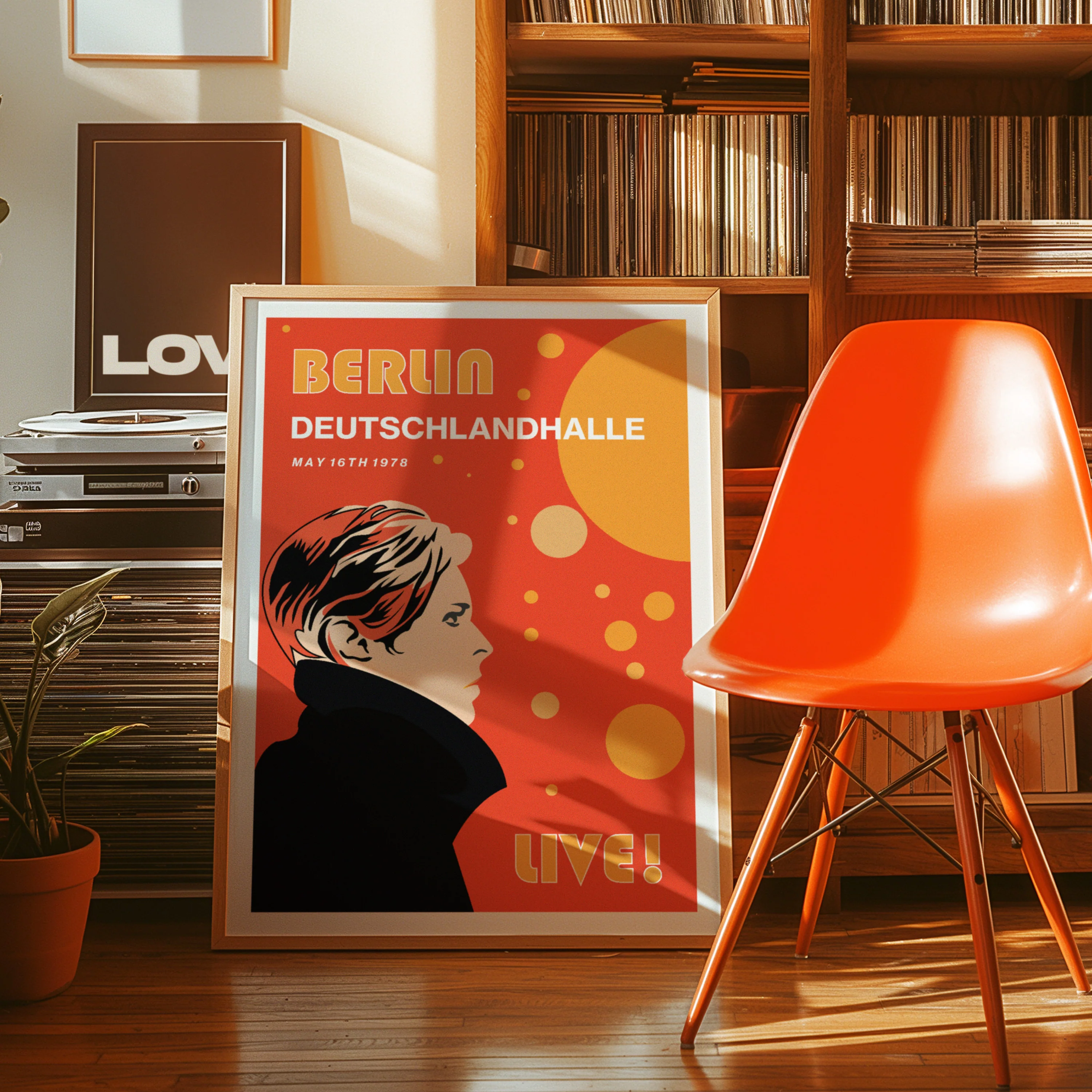 Bowie Berlin Concert Poster - Image 5