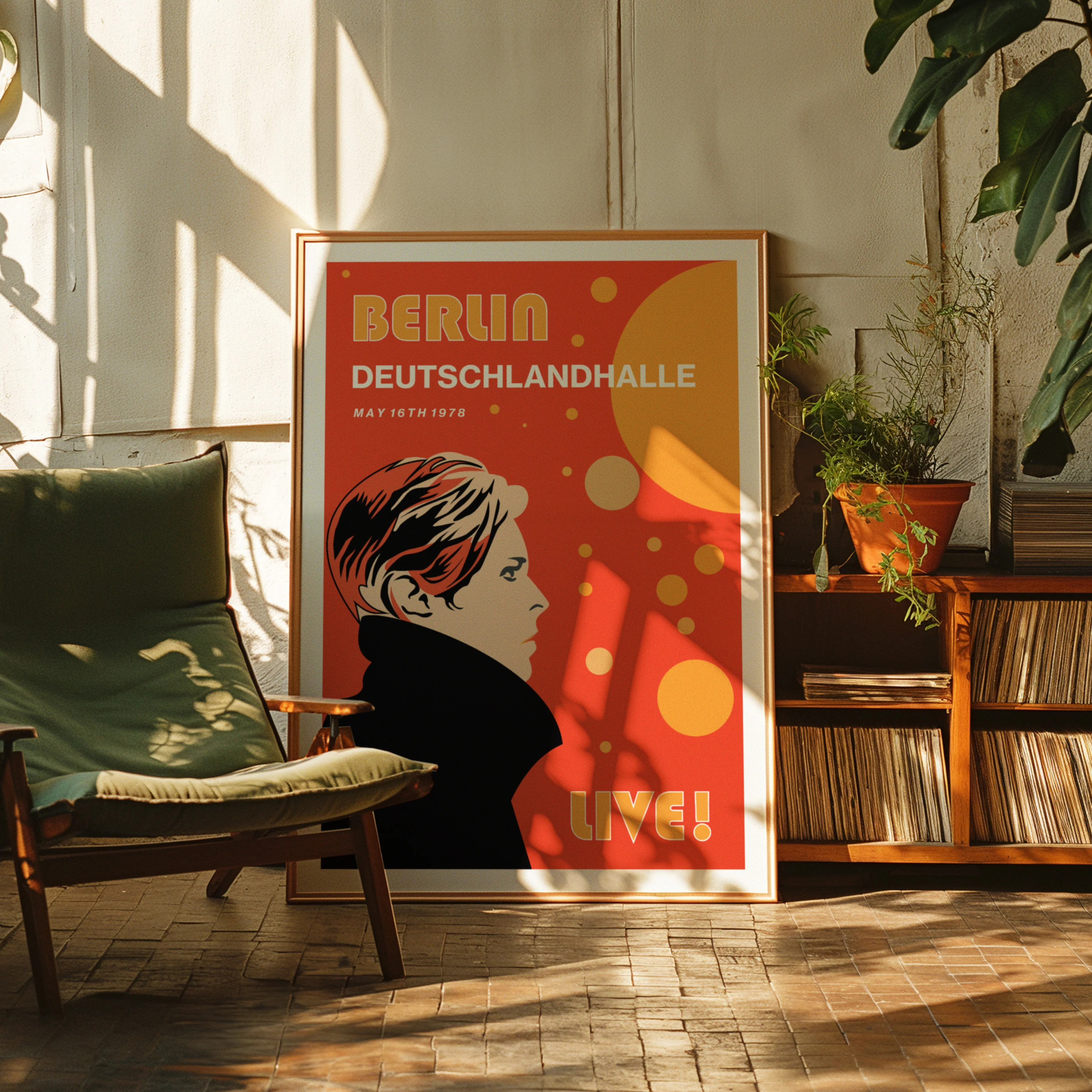 Bowie Berlin Concert Poster - Image 6