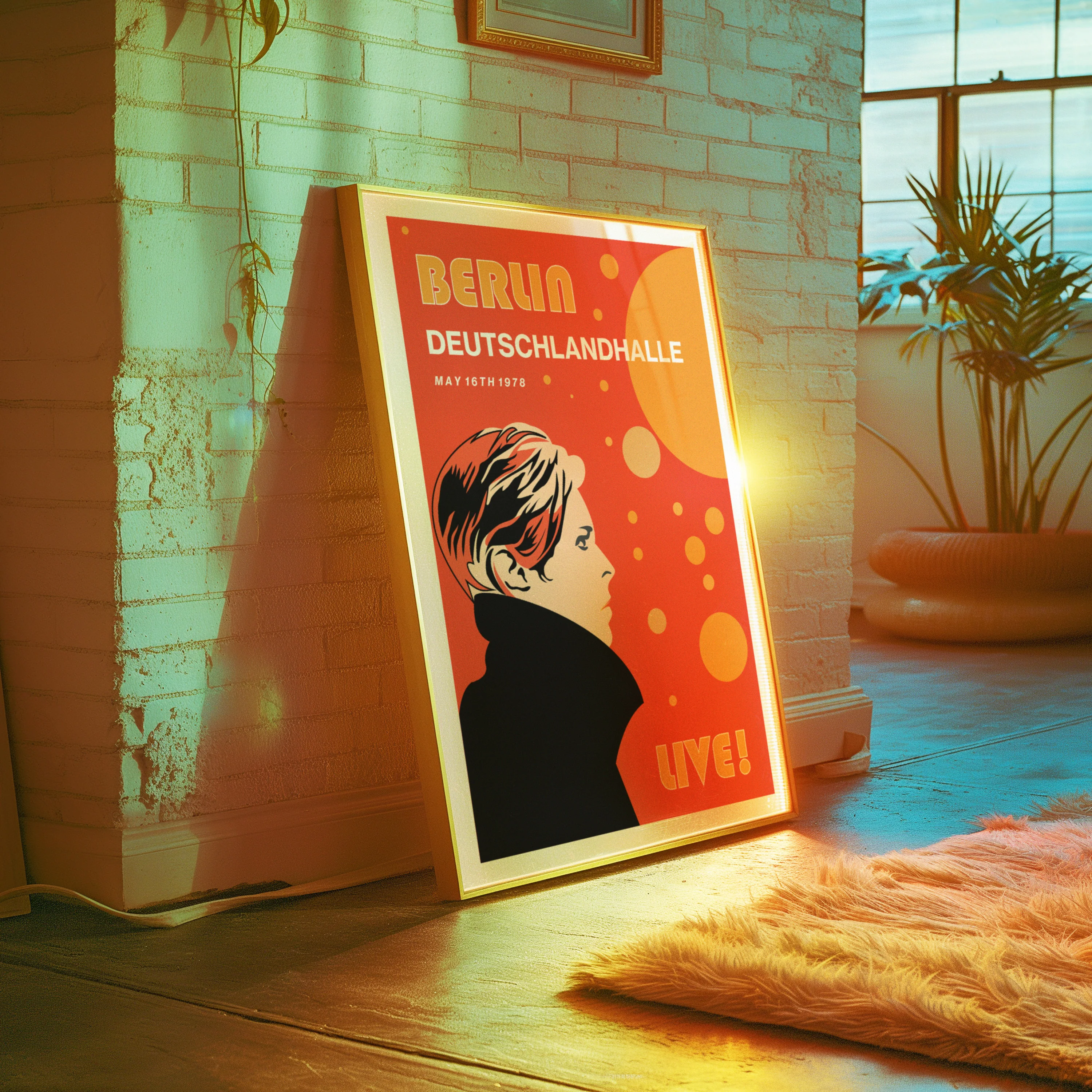 Bowie Berlin Concert Poster - Image 7