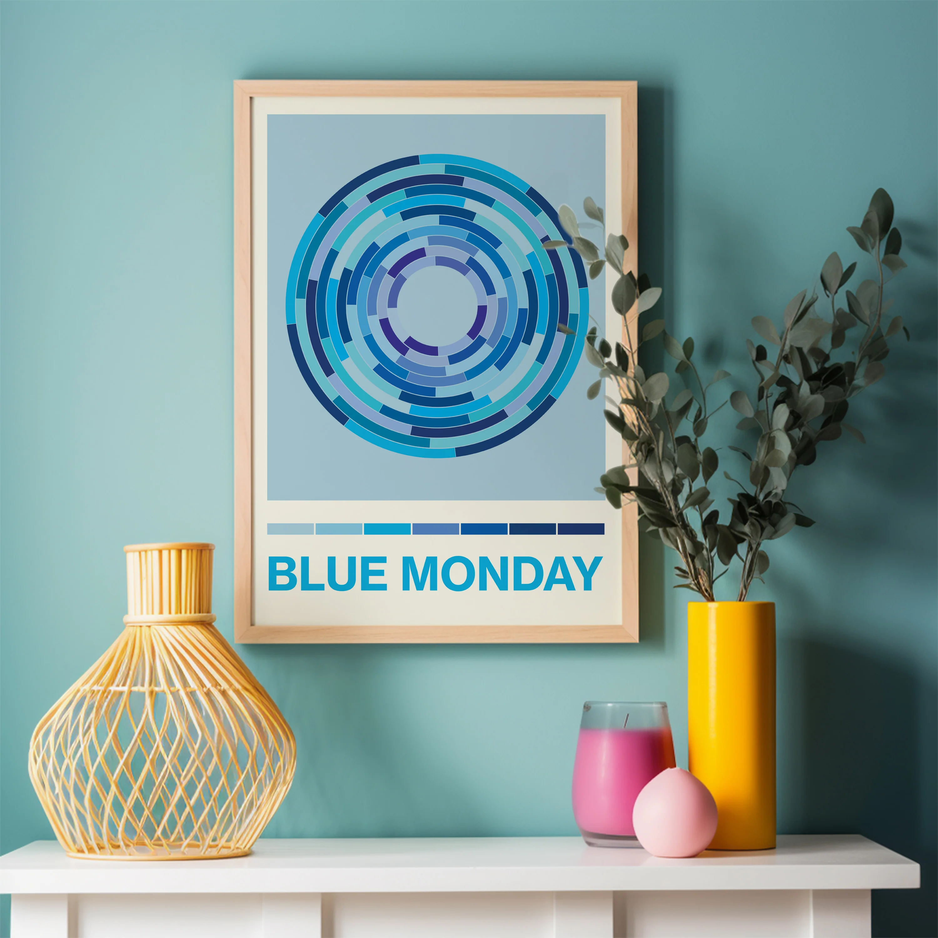 Blue Monday Poster - Image 3
