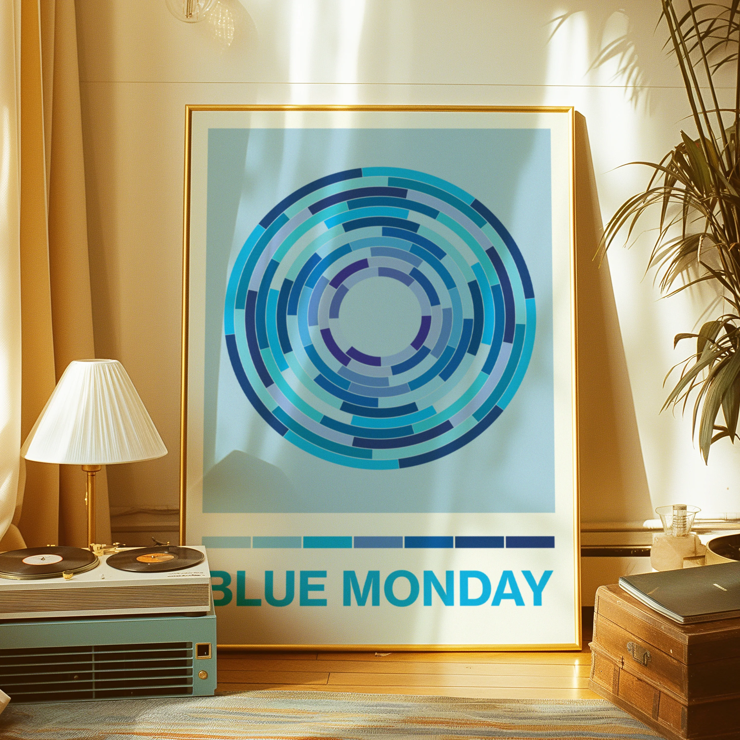 Blue Monday Poster - Image 4