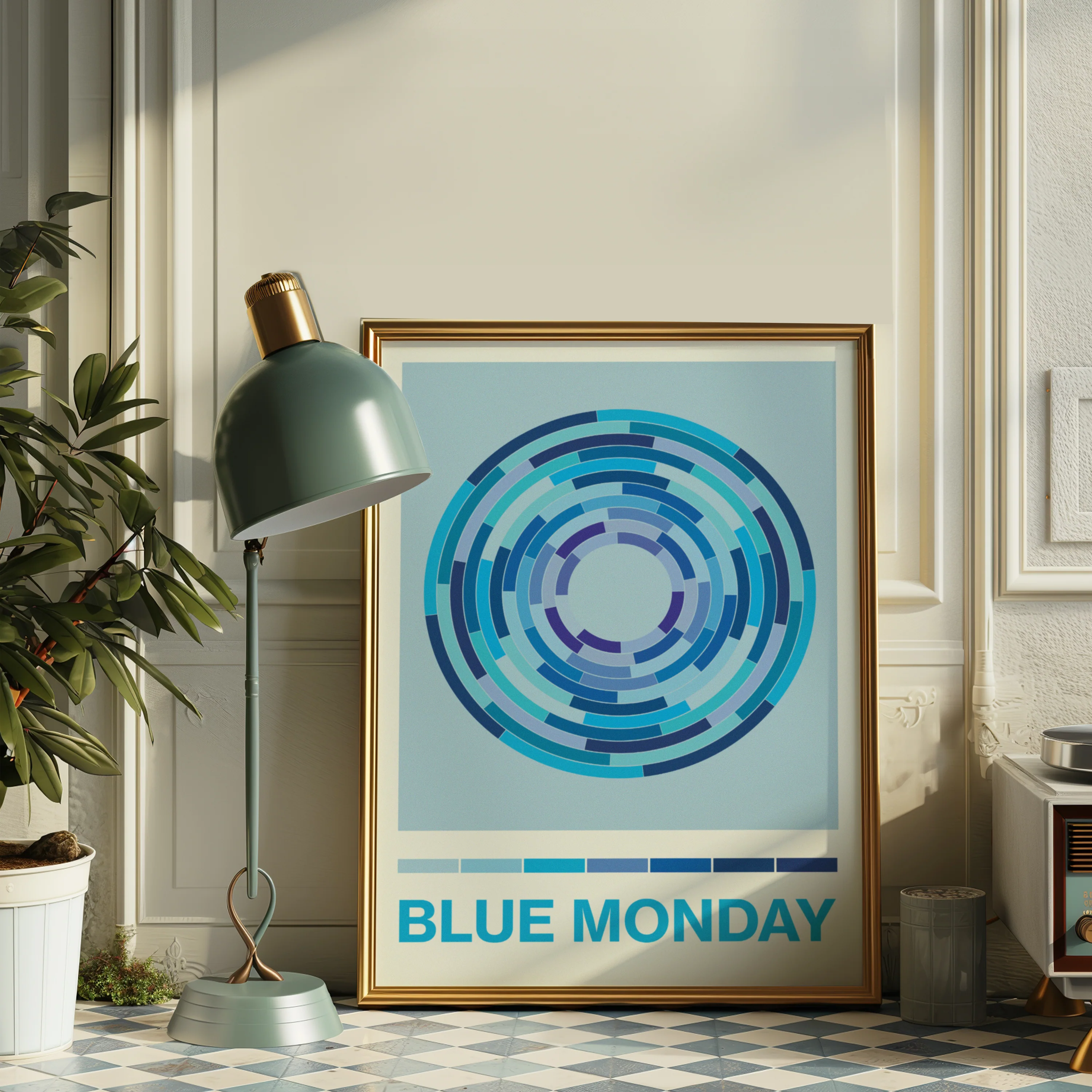 Blue Monday Poster - Image 5