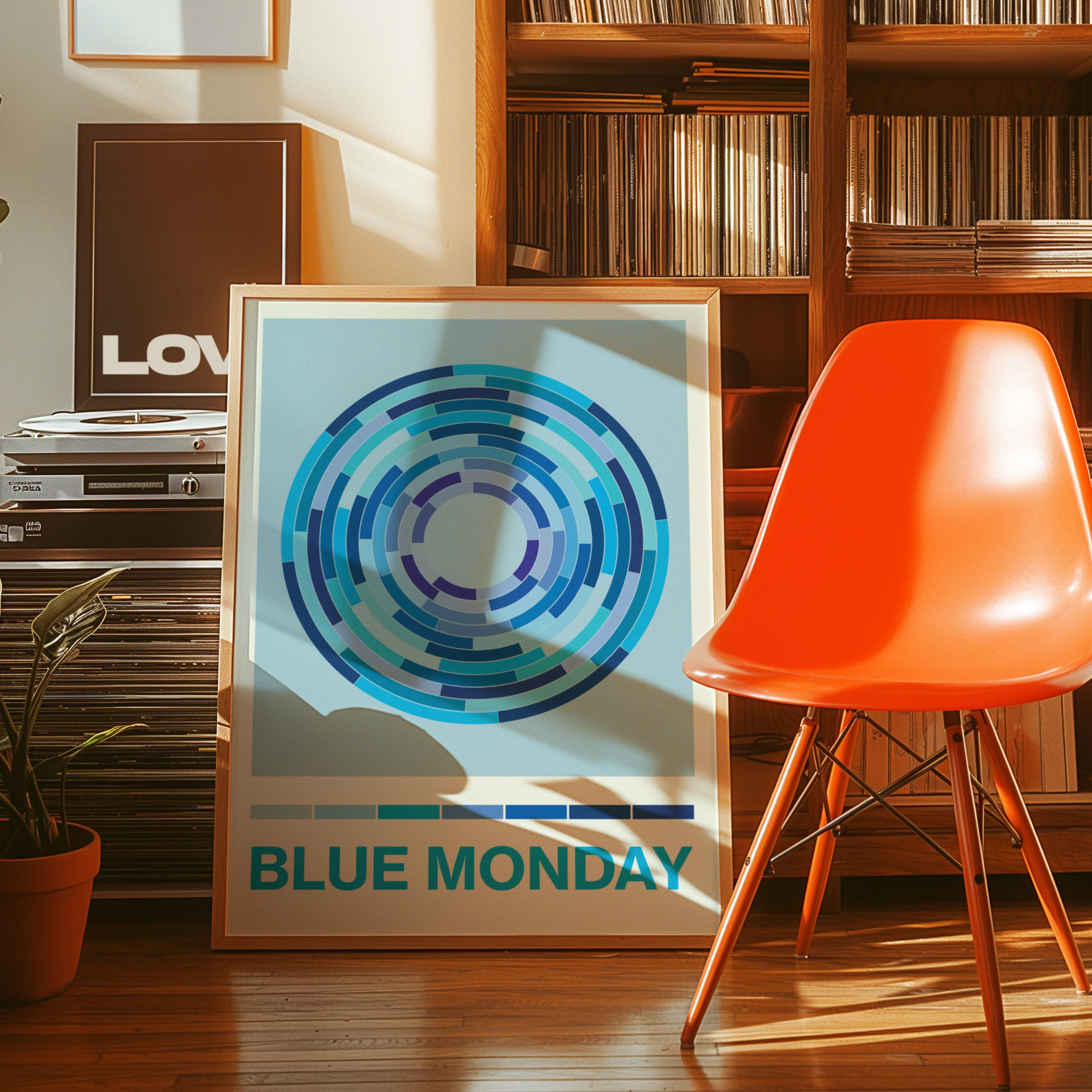 Blue Monday Poster - Image 6