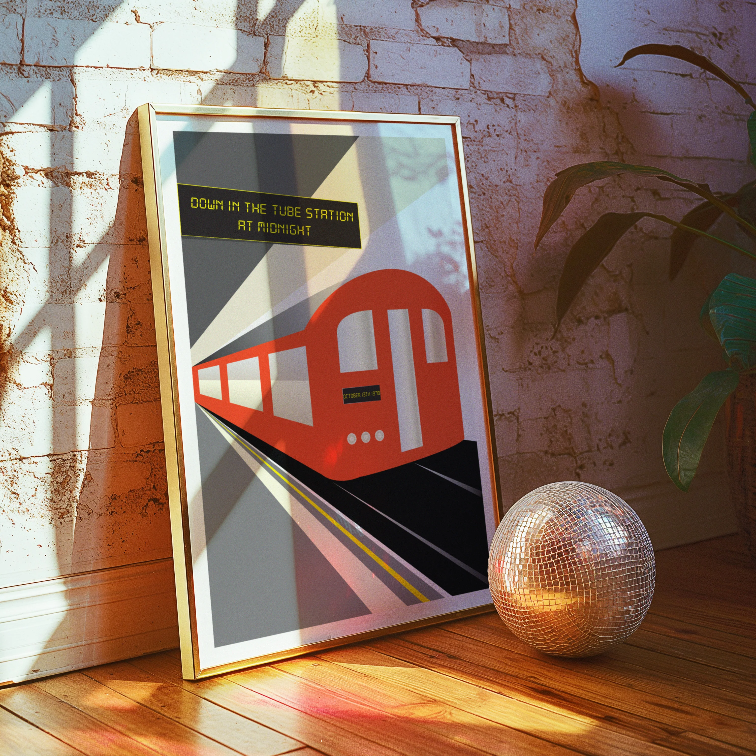 Down In The Tube Station Poster - Image 4