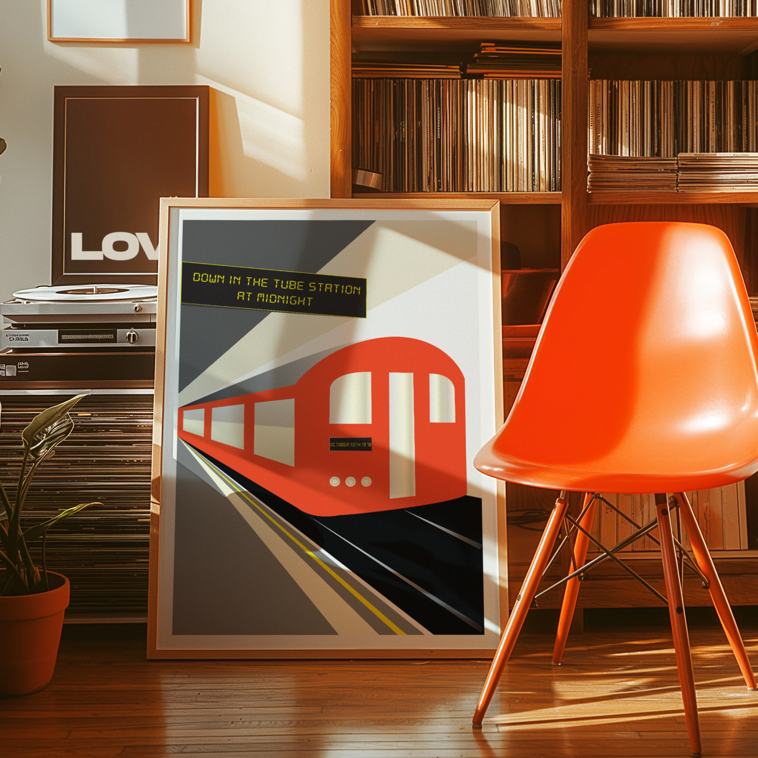 Down In The Tube Station Poster - Image 5