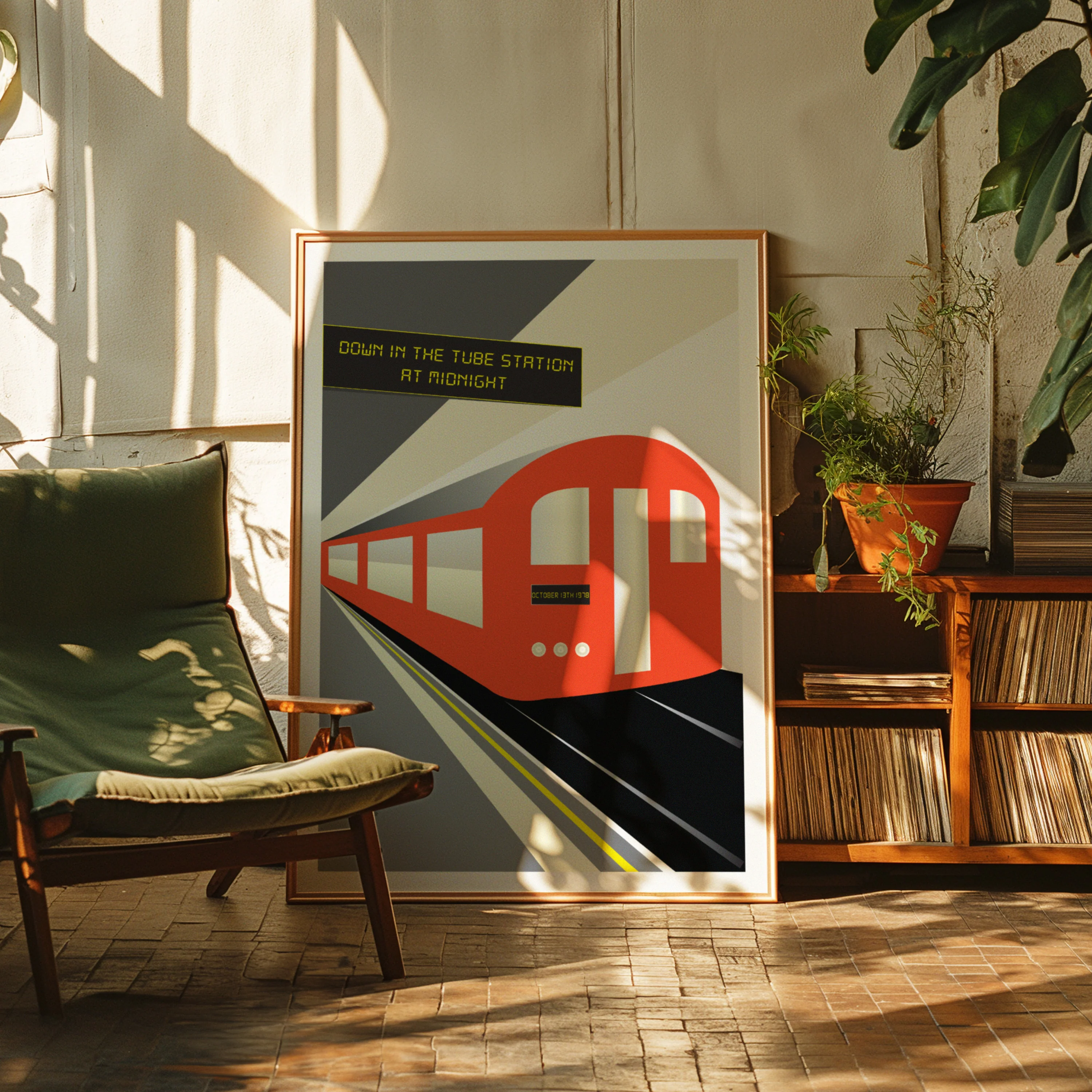 Down In The Tube Station Poster - Image 6