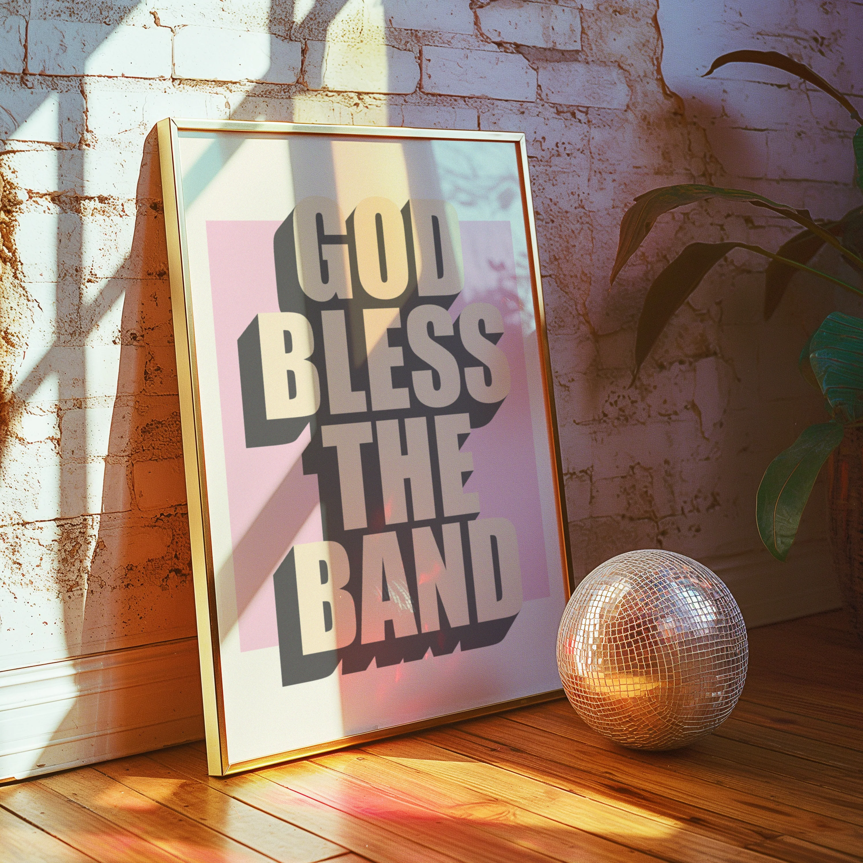 God Bless The Band Poster - Image 4