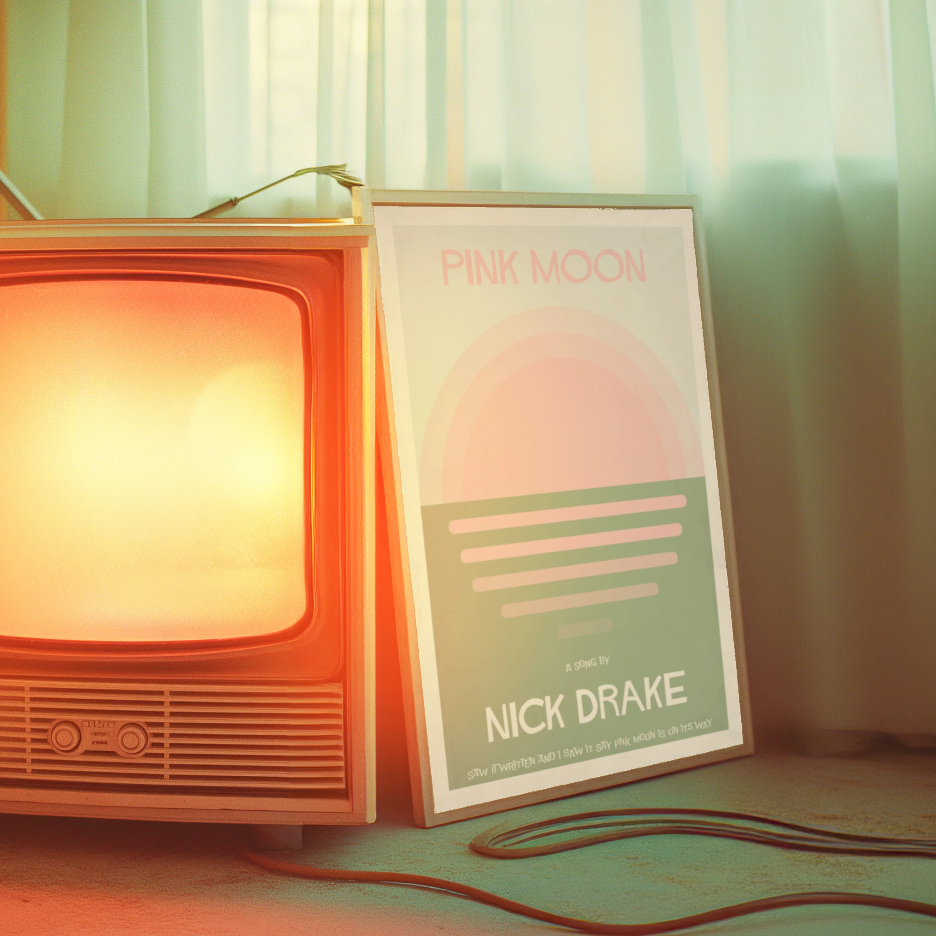 Pink Moon Poster - Image 4