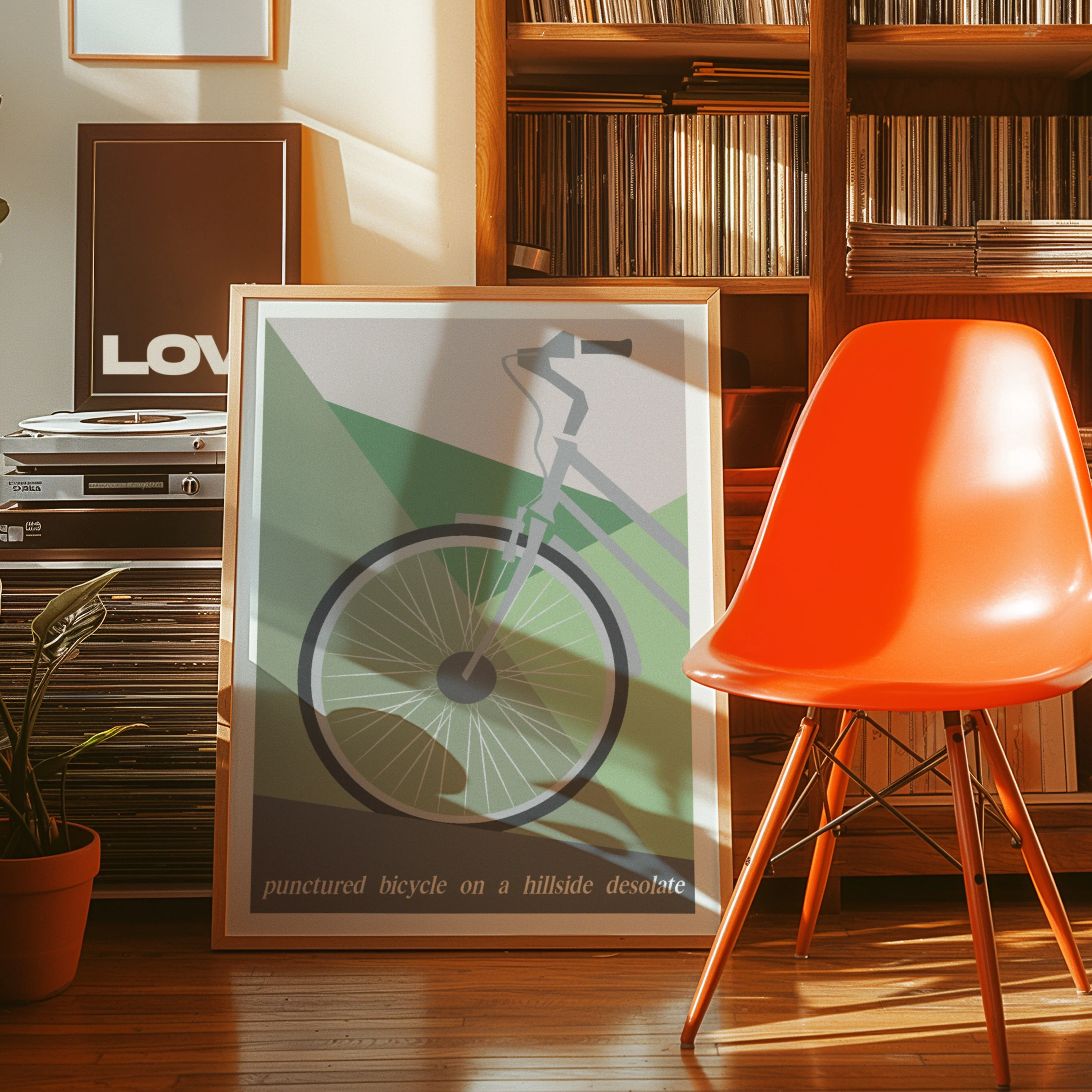 Punctured Bicycle Poster - Image 5