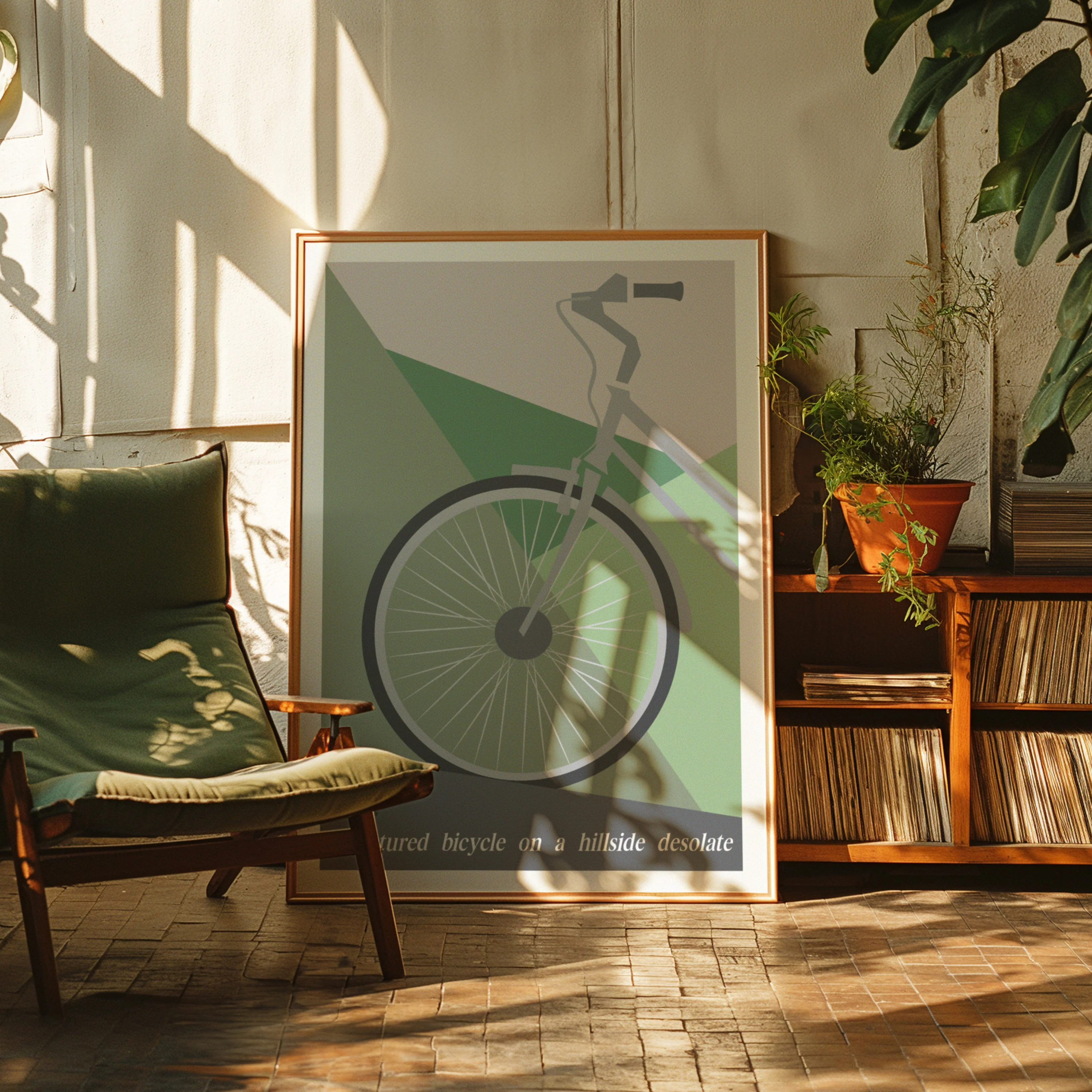 Punctured Bicycle Poster - Image 6