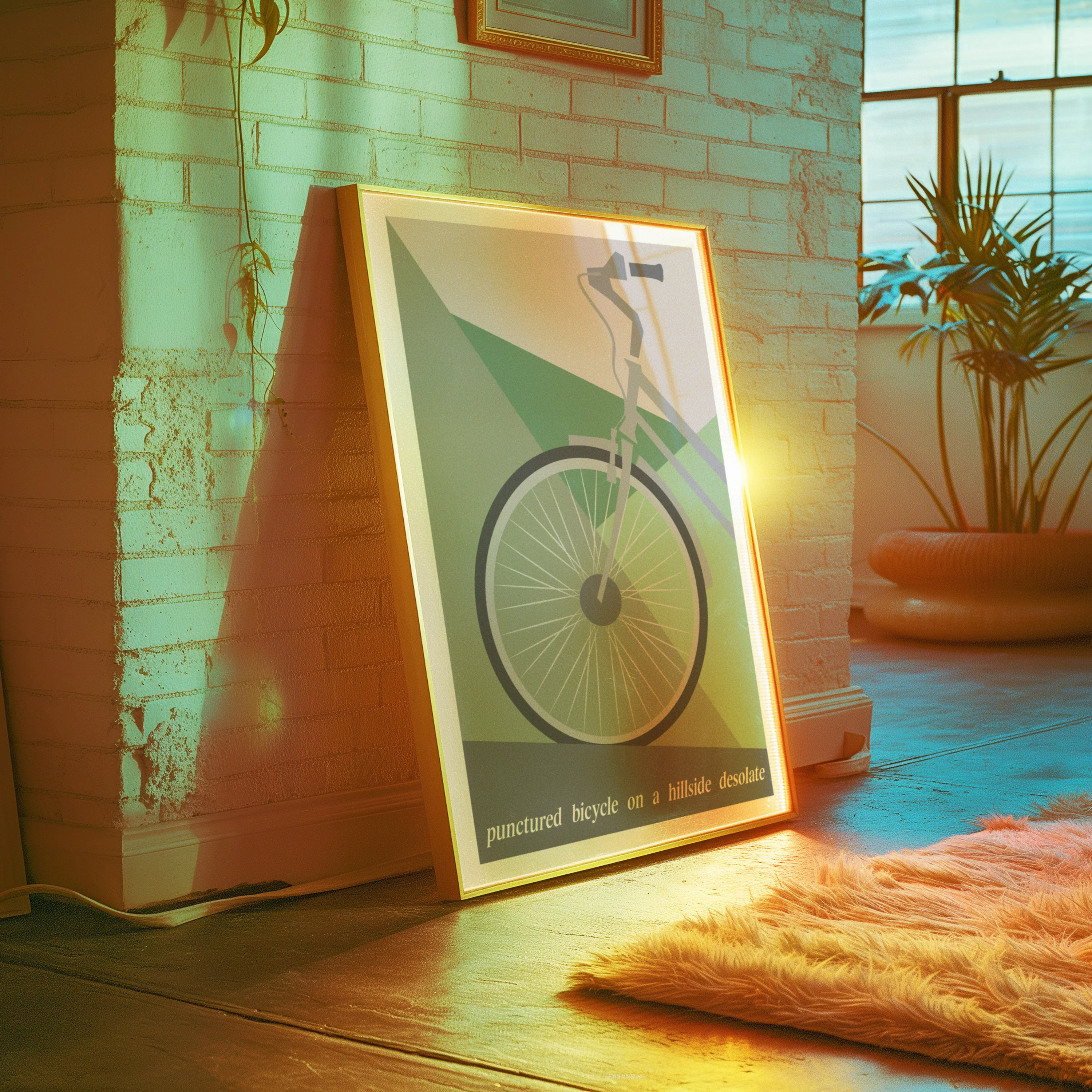 Punctured Bicycle Poster - Image 7