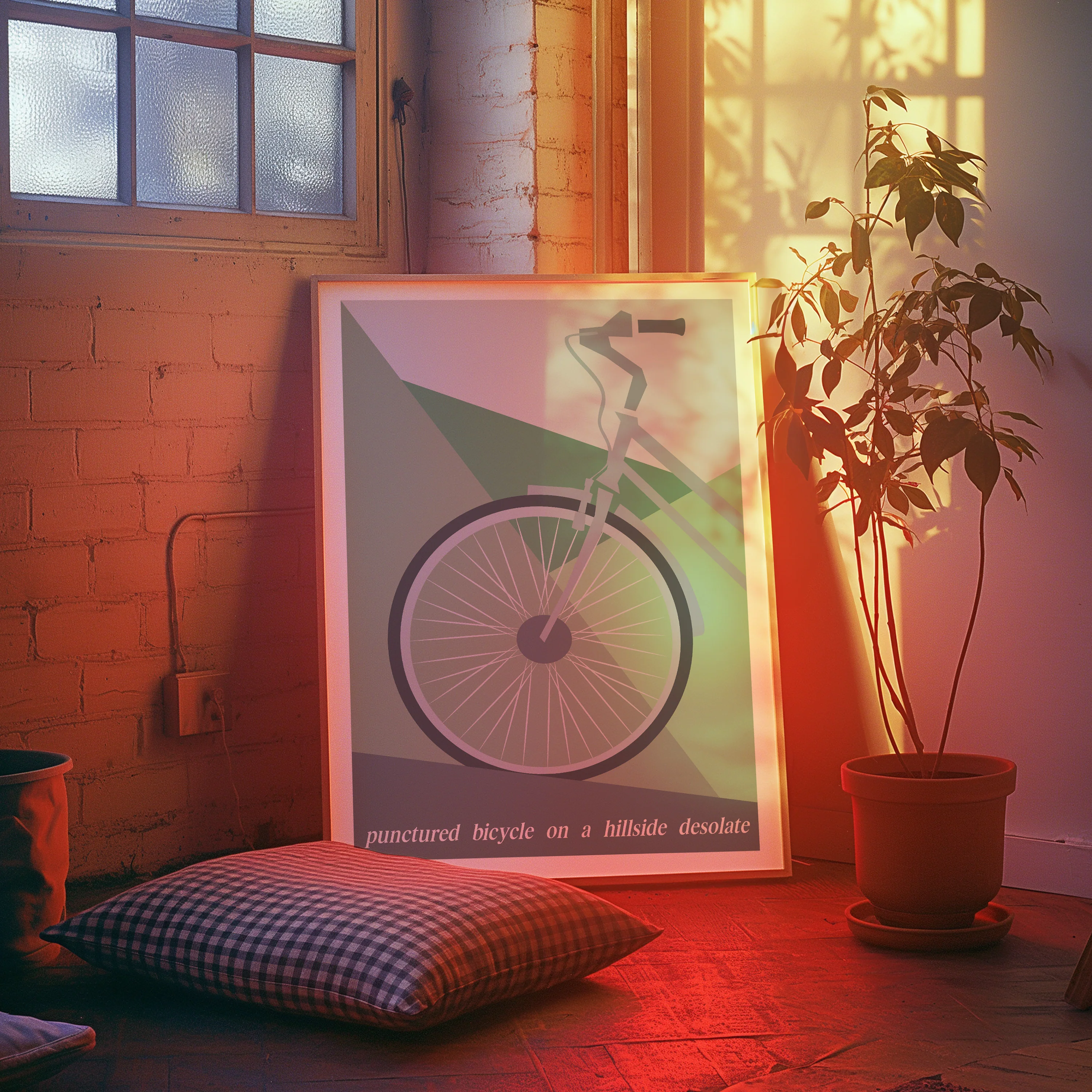 Punctured Bicycle Poster - Image 8