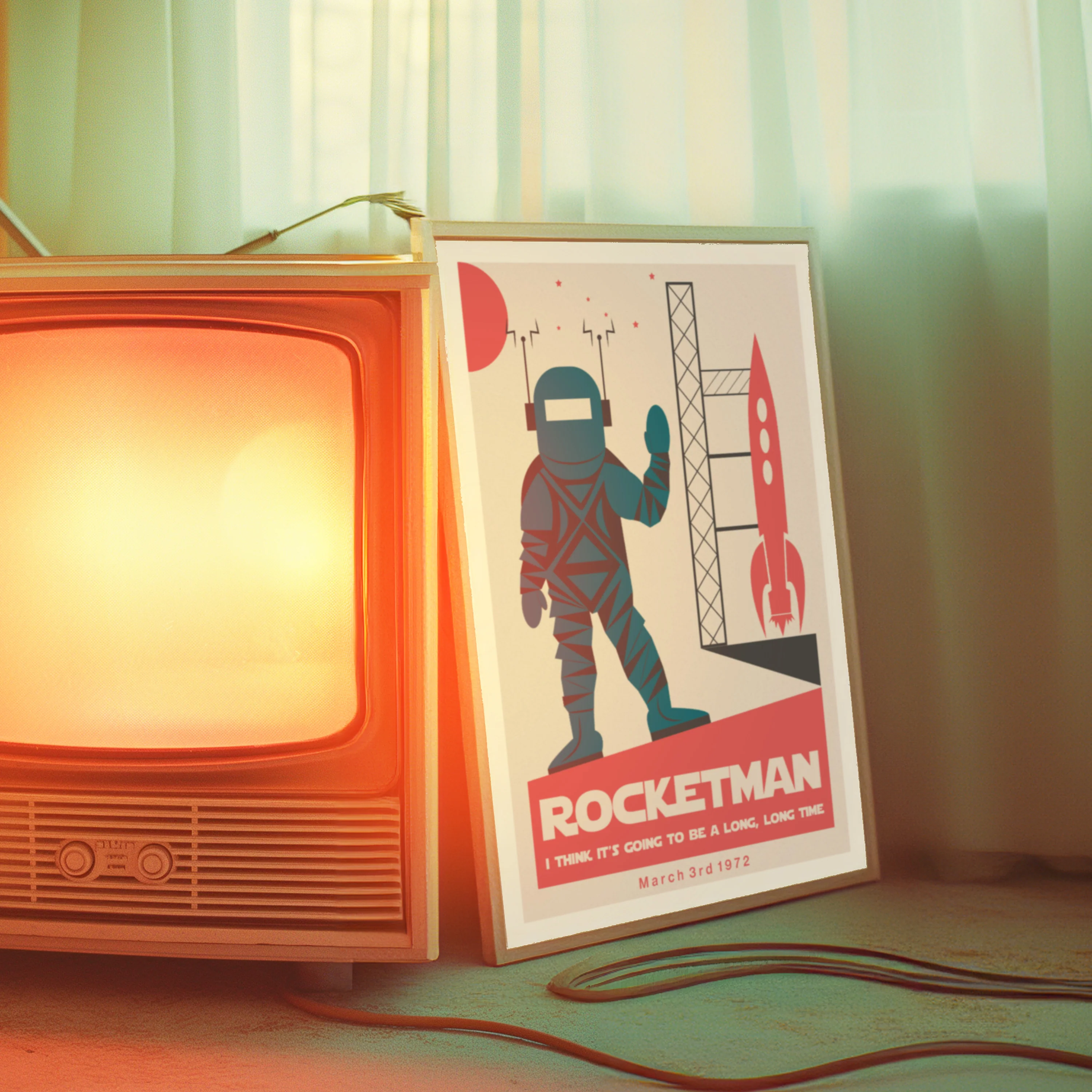 Rocket Man Poster - Image 3