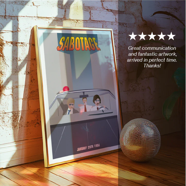Sabotage Poster - Image 3