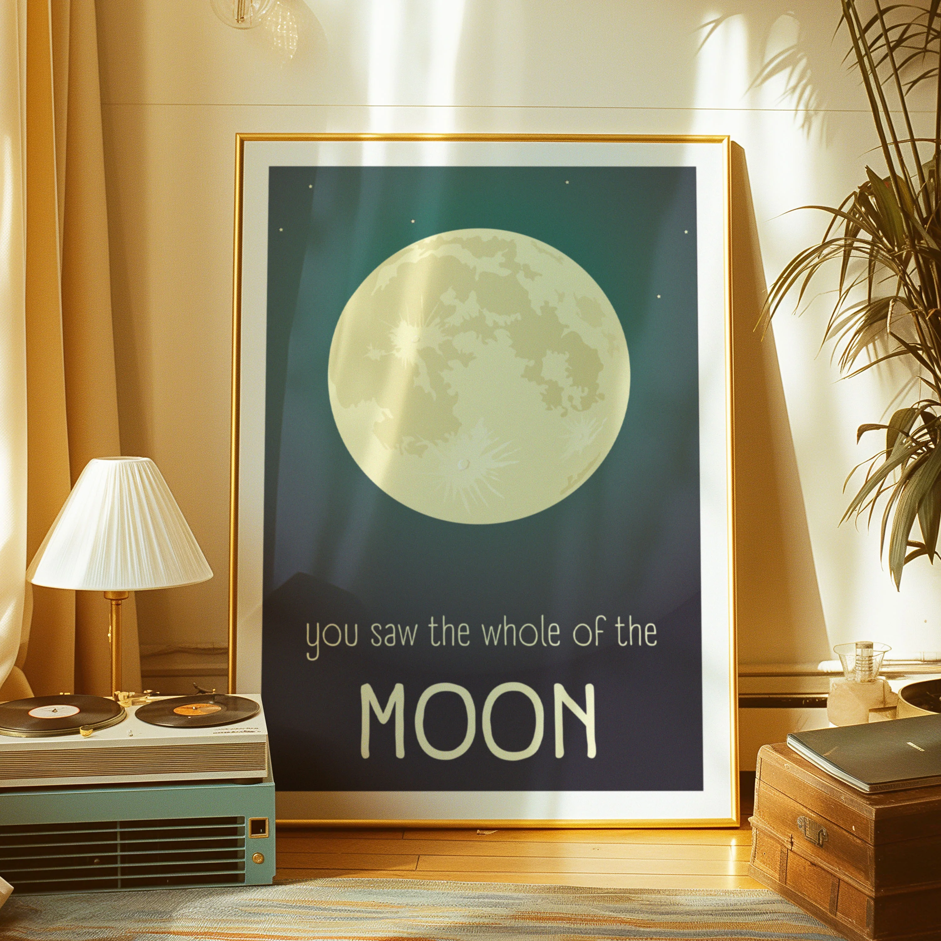 The Whole Of The Moon Poster - Image 3