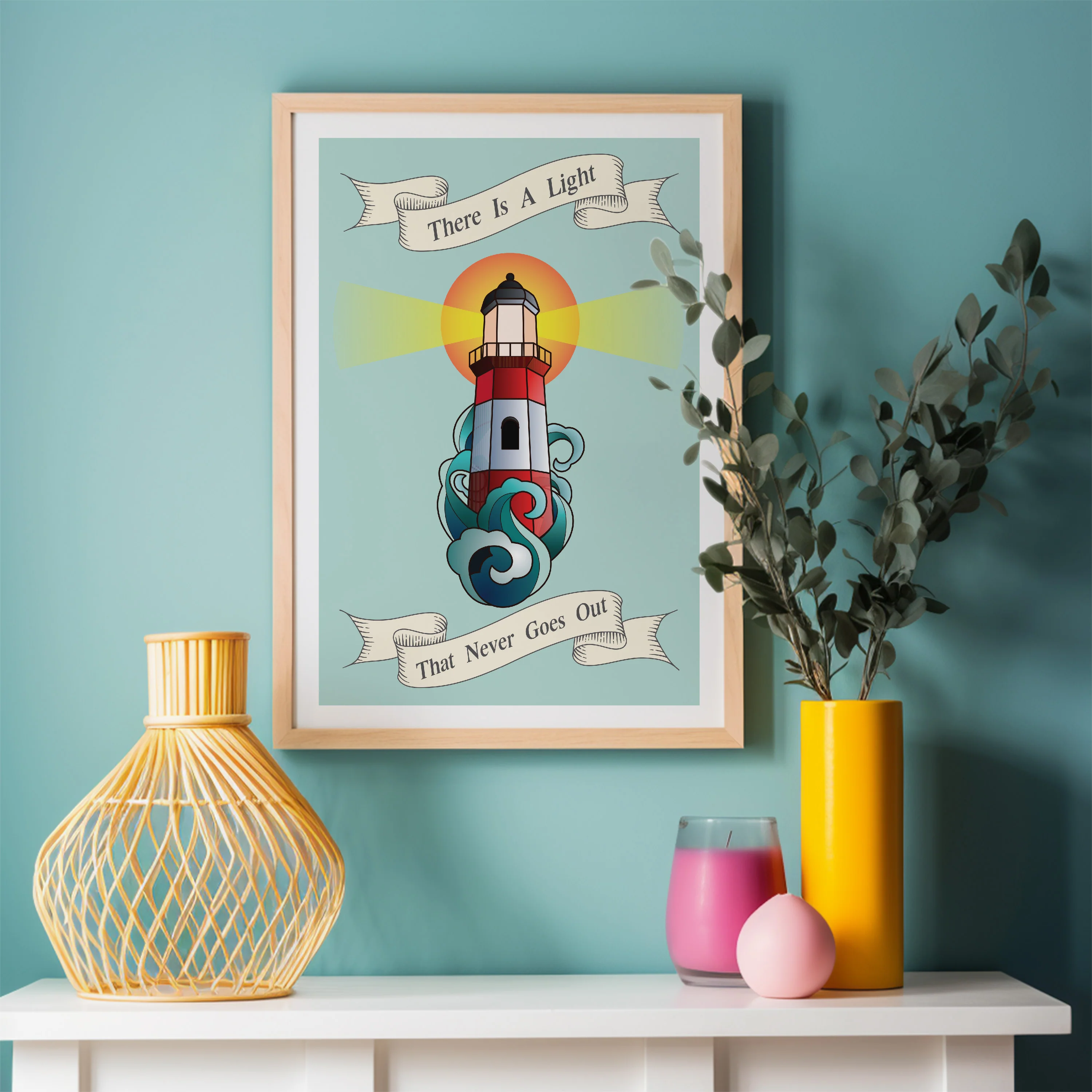 There Is A Light Poster - Image 5