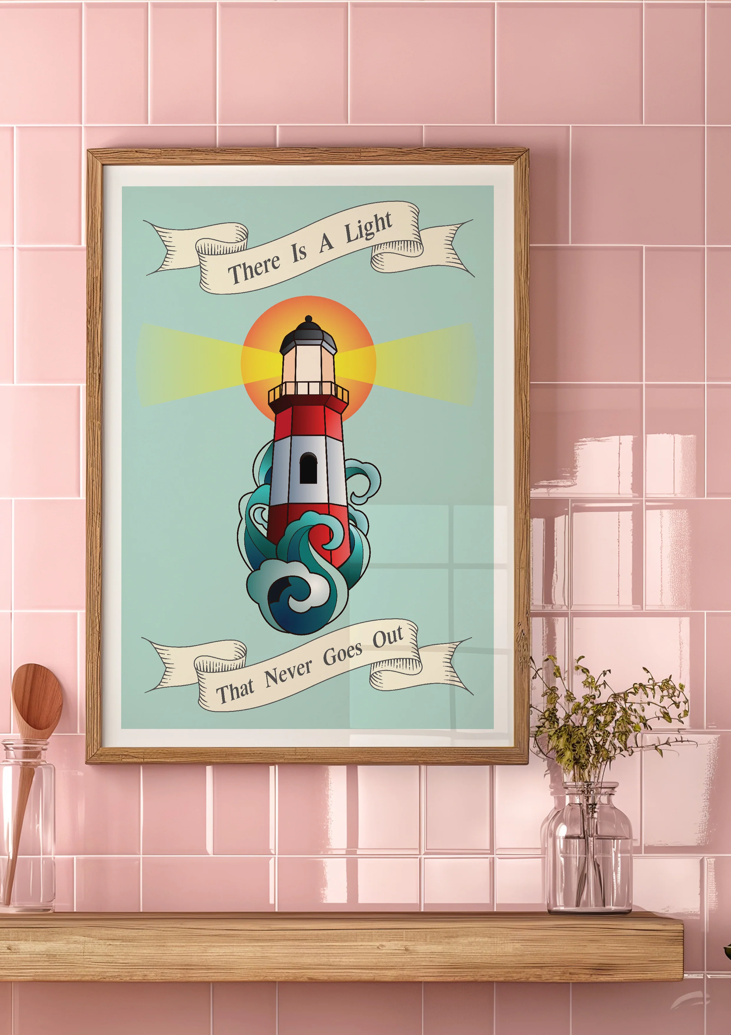 There Is A Light Poster - Image 9