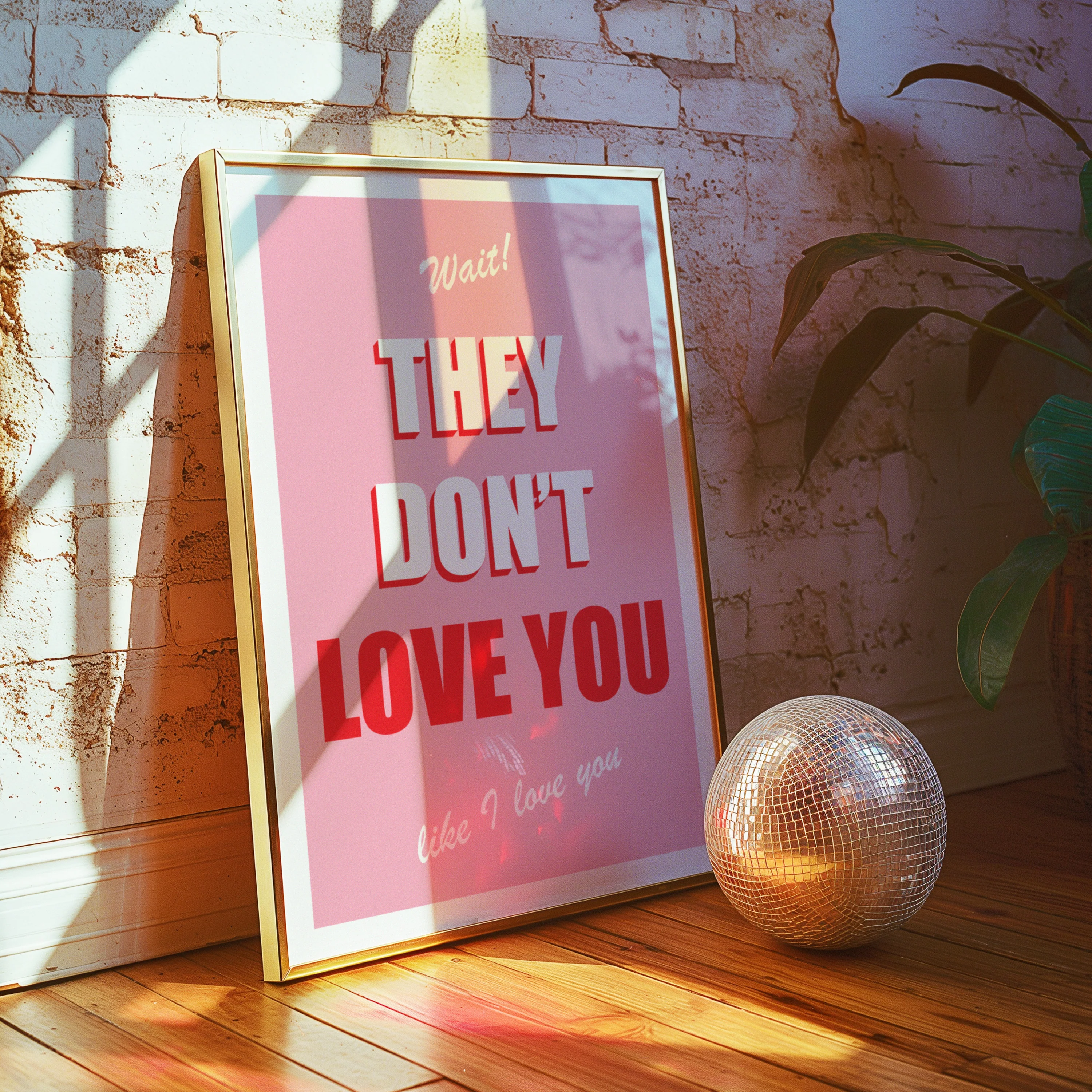 They Don't Love You Poster - Image 3