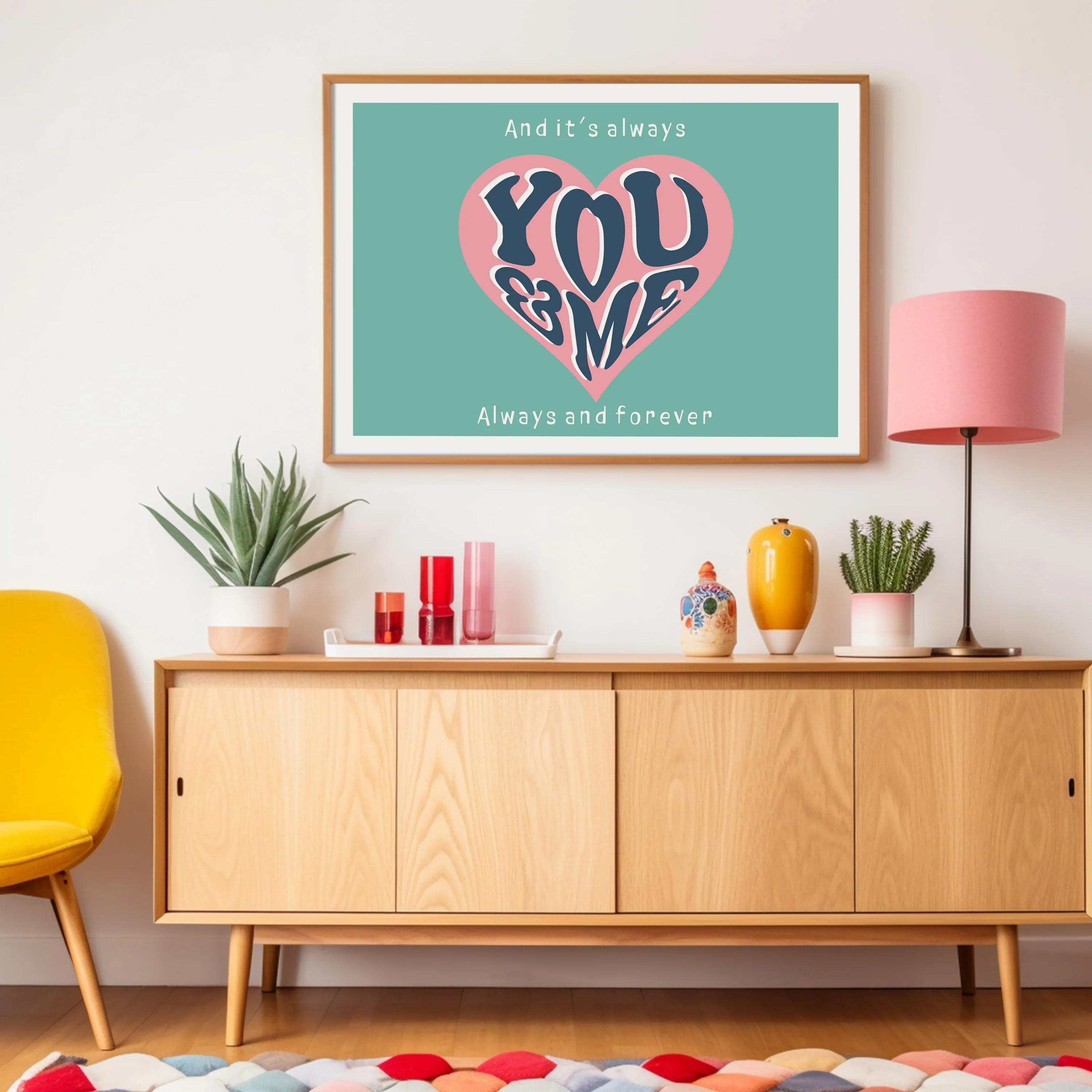 You And Me Song Poster - Image 8